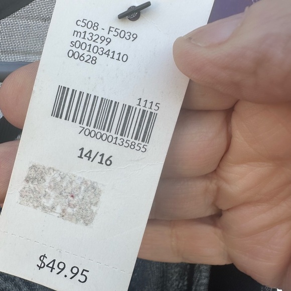 Lane Bryant Black Blouse with Embellished Details size 14/16 - Picture 4 of 10